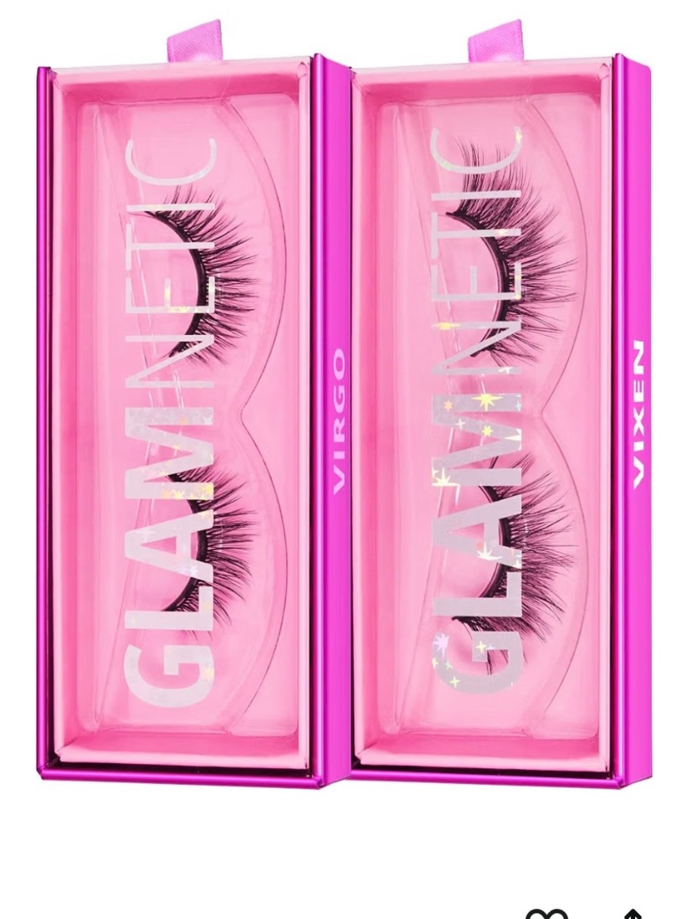 Glamnetic virgo Eyelashes 3 boxes